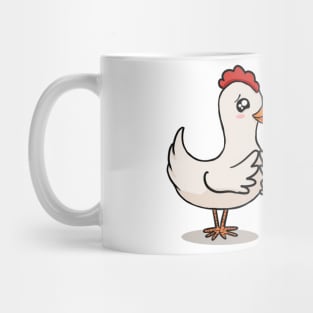 Mommy hen, chicken, eggs, excellent Mug